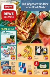 Aktueller REWE Supermarkt Prospekt in Herne und Umgebung, "Dein Markt" mit 28 Seiten, 03.02.2025 - 08.02.2025