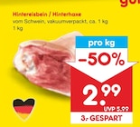 Aktuelles Hintereisbein / Hinterhaxe Angebot bei Netto Marken-Discount in Jena ab 2,99 €