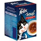 Soupe pour chats - FELIX PURINA en promo à 3,70 € chez Carrefour Soupe pour chats - FELIX PURINA dans le catalogue Carrefour