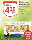 Pralinen-Eier Angebote von Niederegger bei GLOBUS Amberg für 4,29 €