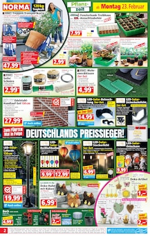 Gewächshaus im Norma Prospekt "Mehr fürs Geld" mit 20 Seiten (München)