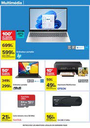 Offre Carte SD dans le catalogue Carrefour du moment à la page 90