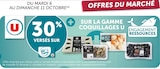 30% versés sur ma carte u sur la gamme coquillages u - U en promo chez U Express Strasbourg