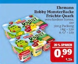 Robby MonsterBacke Früchte-Quark im Angebot bei Marktkauf in Altenburg Robby MonsterBacke Früchte-Quark Angebote von Ehrmann bei Marktkauf Altenburg für 0,99 €