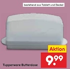 Butterdose von Tupperware für 9,99 € bei Netto Marken-Discount im Angebot Butterdose von Tupperware im aktuellen Netto Marken-Discount Prospekt