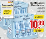 Rheinfels Quelle Mineralwasser bei Trinkgut im Mettmann Prospekt für 10,99 €