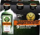 Mini Meister Angebote von Jägermeister bei GLOBUS Salzgitter für 4,99 €