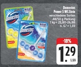 Power 5 WC-Stein Angebote von Domestos bei EDEKA Zwickau für 1,29 €