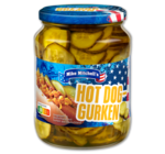 Hot Dog-Gurken im Penny Prospekt Hot Dog-Gurken von Mike Mitchell's im aktuellen Penny Prospekt für 1,59 €
