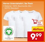 Herren Unterziehshirt, 3er Pack im Netto Marken-Discount Prospekt Herren Unterziehshirt, 3er Pack im aktuellen Netto Marken-Discount Prospekt für 9,99 €