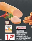 Delikatess Leberwurst mit Kalbfleisch oder Gutsleberwurst oder Fleischrotwurst Angebote von Rasting bei Marktkauf Arnsberg für 1,29 €