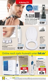 Ähnliche Angebote wie Elektrorasierer im Prospekt "LIDL LOHNT SICH" auf Seite 32 von Lidl in Augsburg