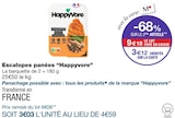 Escalopes panées - Happyvore dans le catalogue Monoprix