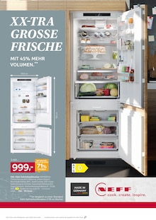Kühlschrank im aktuellen XXXLutz Möbelhäuser Prospekt (Ibbenbüren) Kühlschrank im XXXLutz Möbelhäuser Prospekt "NR.1 BEI KÜCHEN" mit 20 Seiten (Ibbenbüren)