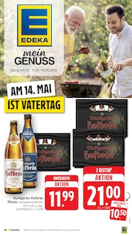 Bier im EDEKA Prospekt "Aktuelle Angebote" mit 54 Seiten (Albstadt)