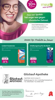 mea - meine apotheke Prospekt Unsere Januar-Angebote mit 4 Seiten