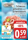 Aktuelles Frisches Schweinegehacktes oder Schweinemett Angebot bei E center in Hamm ab 0,59 €