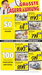 Polstermöbel Fischer Tisch im Prospekt 