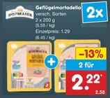 Aktuelles Geflügelmortadella Angebot bei Netto Marken-Discount in Hagen (Stadt der FernUniversität) ab 2,22 €