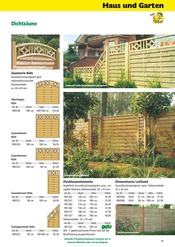 Flechtzaun Angebote im Prospekt "Holz- & Baukatalog 2023/24" von Holz Possling Flechtzaun Angebote im Prospekt "Holz- & Baukatalog 2023/24" von Holz Possling auf Seite 77