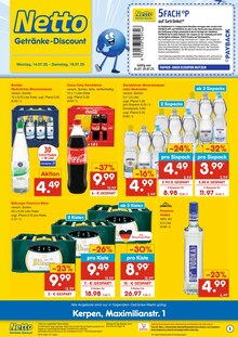 Netto Marken-Discount Prospekt "DER ORT, AN DEM DU IMMER AUSGEZEICHNETE PREISE FINDEST." mit  Seiten (Kerpen (Kolpingstadt))