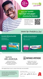 mea - meine apotheke Prospekt für Bietigheim-Bissingen mit 4 Seiten mea - meine apotheke Prospekt für Bietigheim-Bissingen: "Unsere Juni-Angebote", 4 Seiten, 01.06.2026 - 30.06.2026