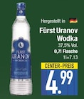 Wodka von Fürst Uranov im aktuellen EDEKA Prospekt für 4,99 €