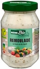 Remoulade von REWE Bio pflanzlich für 1,39 € bei REWE im Angebot Remoulade von REWE Bio pflanzlich im aktuellen REWE Prospekt