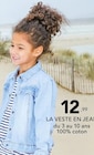 Promo La veste en jean à 12,99 € dans le catalogue Stokomani à Gennevilliers