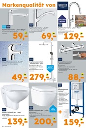 Aktueller Globus-Baumarkt Prospekt mit WC, "Immer eine Idee besser", Seite 18