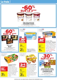 Offre Glace dans le catalogue Carrefour du moment à la page 31