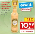 Eierlikör oder Pfirisch Maracuja Angebote von Verpoorten bei Netto Marken-Discount Kirchheim für 10,99 €