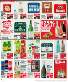 Volvic im Kaufland Prospekt "KNÜLLER" mit 40 Seiten (Bruchsal)