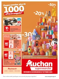 Catalogue Auchan Supermarché en cours à Compeyre et aux alentours : «Chaque semaine, plus de 1000 offres en magasins» avec 28 pages, valable du 22/10/2024 au 27/10/2024