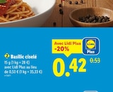 Basilic Ciselé - KANIA dans le catalogue Lidl