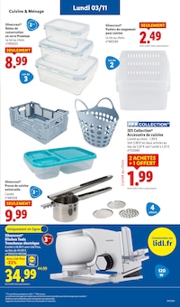 Promo Rangement Cuisine dans le catalogue Lidl du moment à la page 66