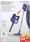 Kabelloser Hand- und Bodenstaubsauger Angebote von CLEANMAXX bei Netto Marken-Discount Villingen-Schwenningen für 59,99 €