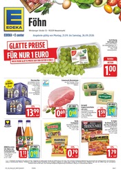 E center Supermarkt Prospekt der aktuellen Woche mit 38 Seiten, gültig von 21.09.2026 bis 26.09.2026, in Neuenmarkt und Umgebung Aktueller E center Supermarkt Prospekt in Neuenmarkt und Umgebung, "Wir lieben Lebensmittel!" mit 38 Seiten, 21.09.2026 - 26.09.2026