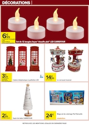 Prix et réduction Bougie dans le prospectus Carrefour en cours Offre Bougie dans le catalogue Carrefour du moment à la page 99