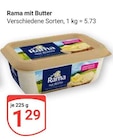mit Butter Angebote von Rama bei GLOBUS Halle für 1,29 €