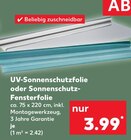 Aktuelle Gartenmöbel Angebote bei Kaufland in Siegen (Universitätsstadt) Aktuelles UV-Sonnenschutzfolie Angebot bei Kaufland in Siegen (Universitätsstadt) ab 3,99 €