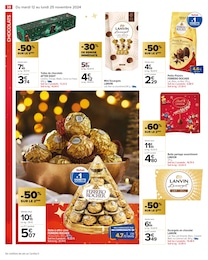 Offre Lindt dans le catalogue Carrefour du moment à la page 40