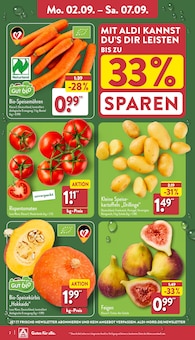 Aktueller ALDI Nord Prospekt "Aktuelle Angebote" Seite 2 von 45 Seiten für Essen