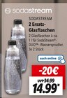 2 Ersatz- Glasflaschen Angebote von SODASTREAM bei Lidl Lehrte für 14,99 €