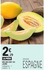 Melon vert ou jaune en promo chez E.Leclerc Melon vert ou jaune dans le catalogue E.Leclerc