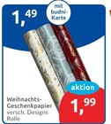 Weihnachts-Geschenkpapier Angebote bei budni Buxtehude für 1,49 €