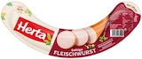 Saftige Fleischwurst mit Knoblauch Angebote von Herta bei REWE Moers für 2,69 €