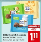 Schokolade Bunte Vielfalt Angebote von Ritter Sport bei EDEKA Aschaffenburg für 1,11 €