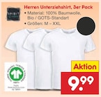 Herren Unterziehshirt, 3er Pack im Angebot bei Netto Marken-Discount in Erlangen Herren Unterziehshirt, 3er Pack Angebote bei Netto Marken-Discount Erlangen für 9,99 €