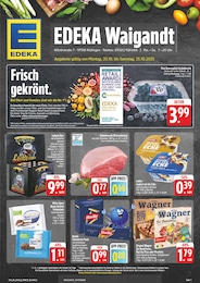 EDEKA Prospekt für Kitzingen mit 28} Seiten EDEKA Prospekt für Kitzingen: "Wir lieben Lebensmittel!", 28 Seiten, 20.10.2025 - 25.10.2025